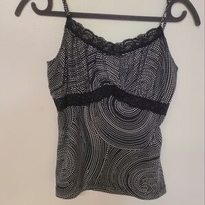 Black and White Women's Top
